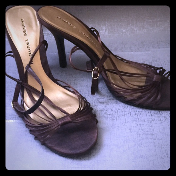 Chinese Laundy strappy wedge sandal