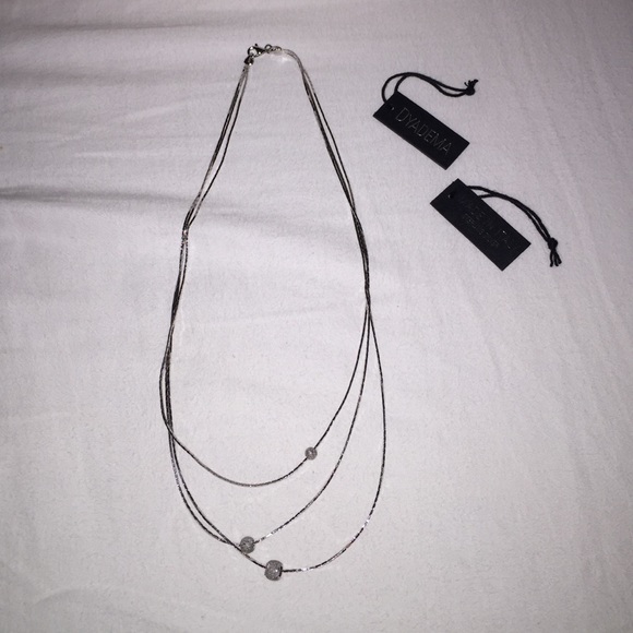 Sterling Silver Dyadema Necklace