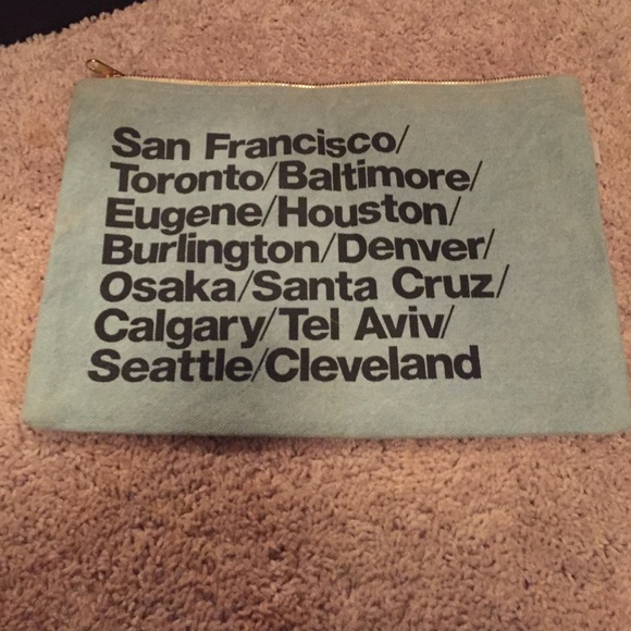 American Apparel Cloth Clutch