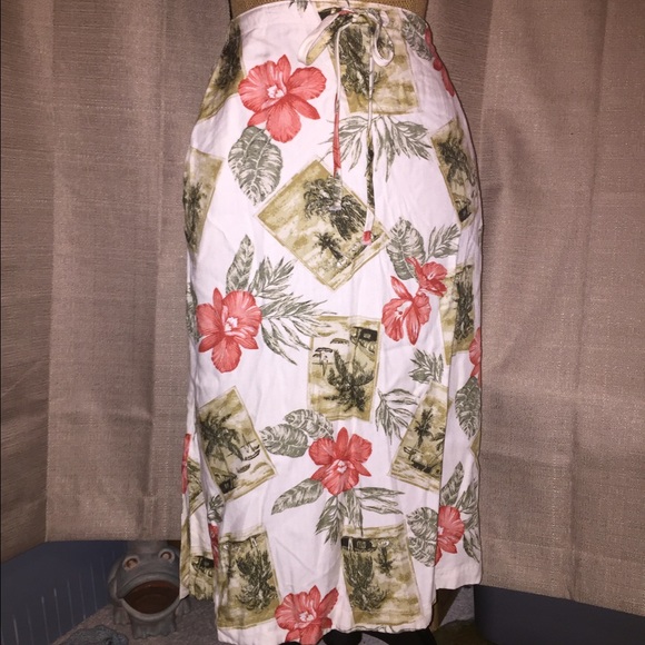 🌟Vintage rayon skirt