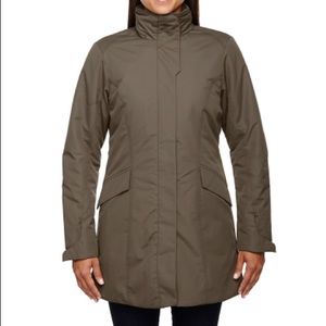 North End olive green insulated car jacket