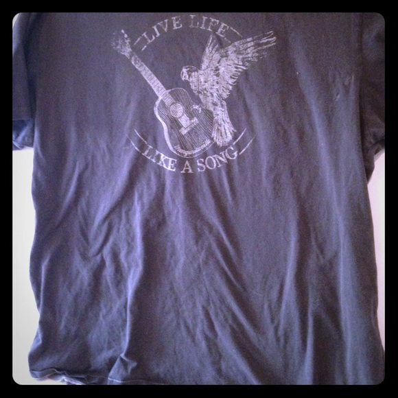 Live life like a song shirt
