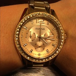 Fossil Rose Gold Watch