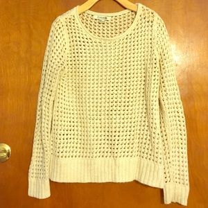 Loosely Knit Cream Sweater