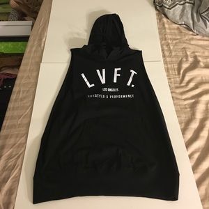 LVFT cutoff hoodie