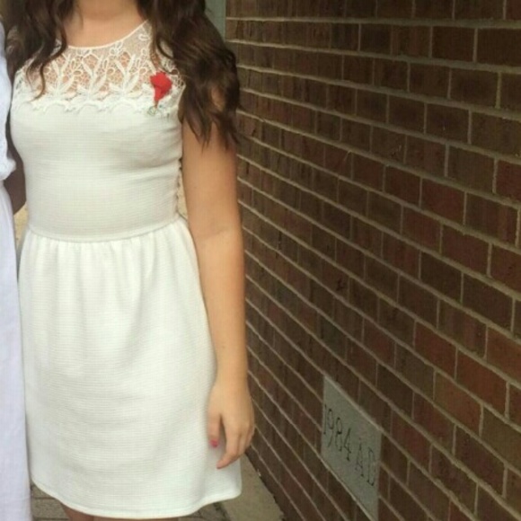 White dress