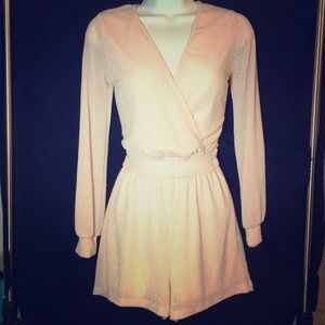 Champagne colored romper