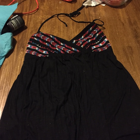 Tribal stipe halter