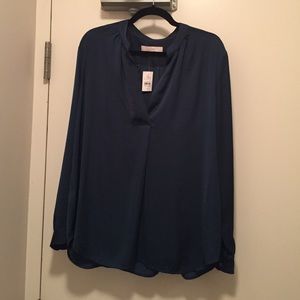 Loft green long sleeve tunic