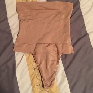 Thong waist cincher