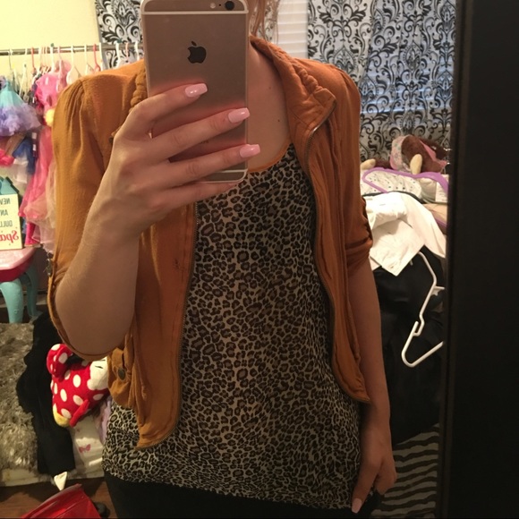 Cute tank top and sweater combo both size small