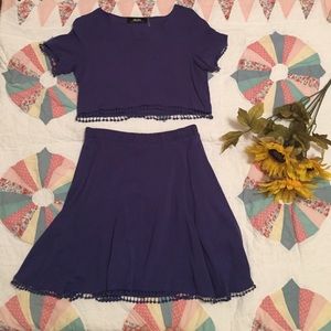 Lulu's two piece dress (small)
