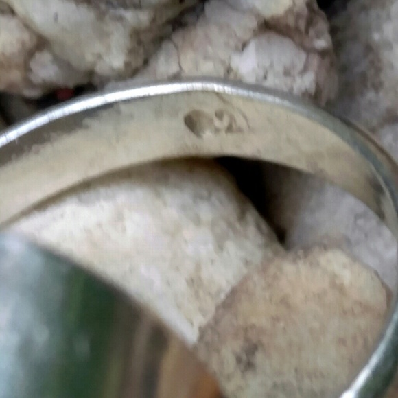 ❌Stunning Huge VTG Aquamarine Ring in Sterling❌ - Picture 4 of 4