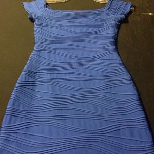 Royal blue dress