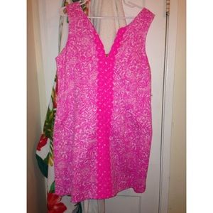Lilly Pulitzer L4T Pink Shift Dress