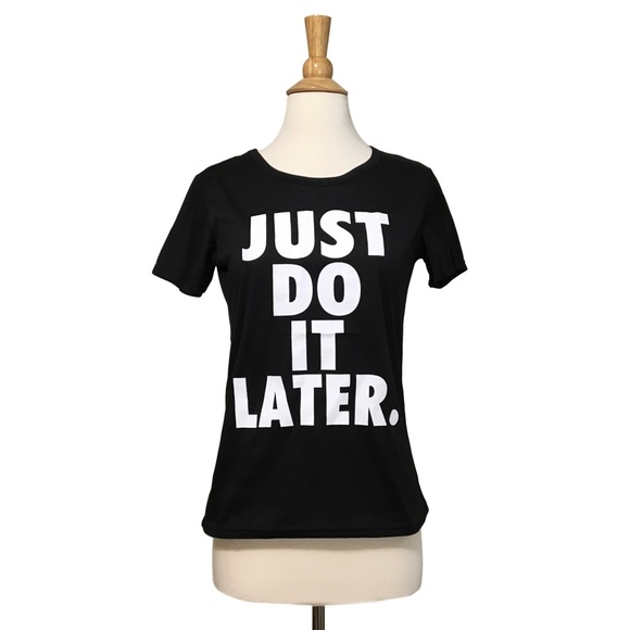 ✨ Just Do It Later Graphic Tee - Picture 3 of 4