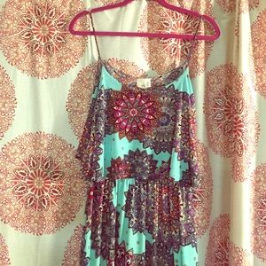 Patterned Maxi Dress