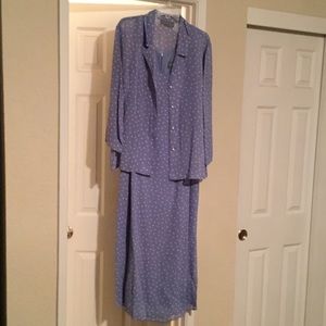 Carol Anderson 2 piece long dress