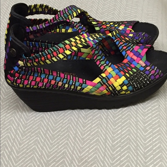 Bernie Mev Queen Multi Colored Sandals