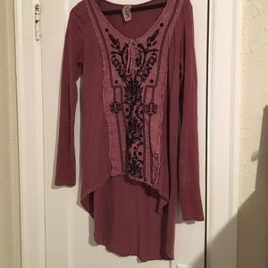 Free people high low top