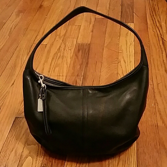 Authentic Black Coach purse gentley used.