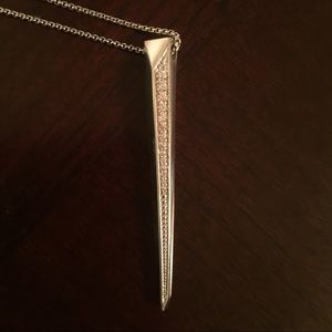 SOLD Kendra Scott Silver Hudson Necklace