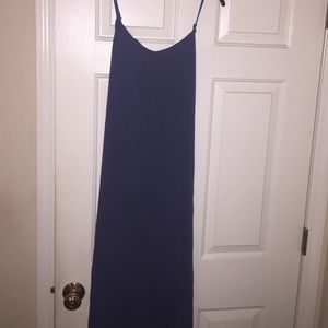 Maxi blue sun dress