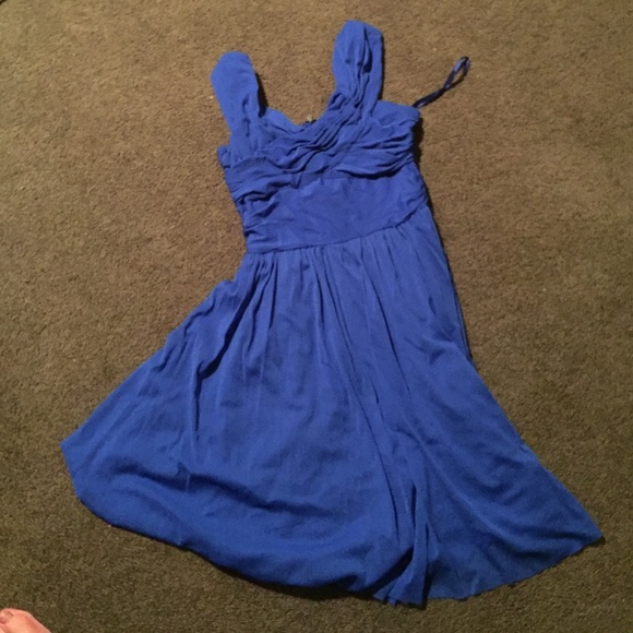 Formal blue dress