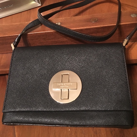 Kate Spade small cross body purse-Black