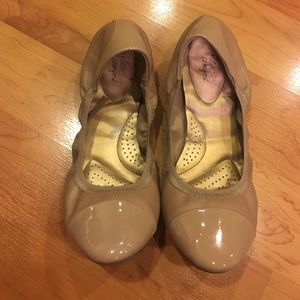 Tan Ballet Flats - Size 11