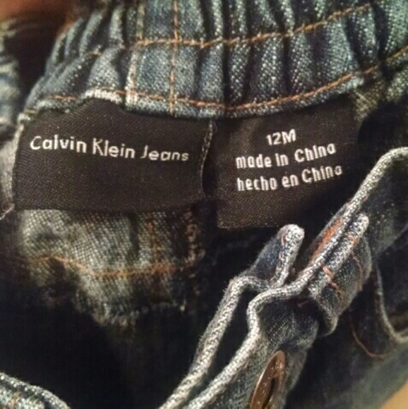 Calvin Klein baby jeans
