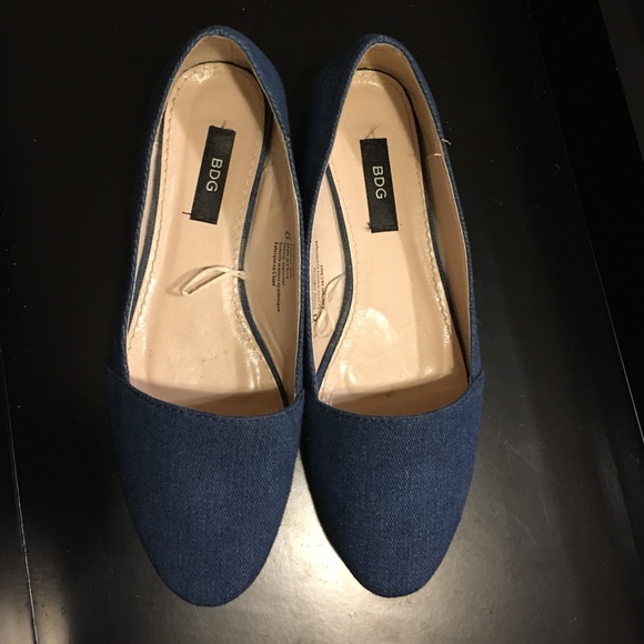 BDG Shoes - Denim BDG Flats