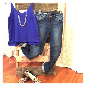 Navy blue tank