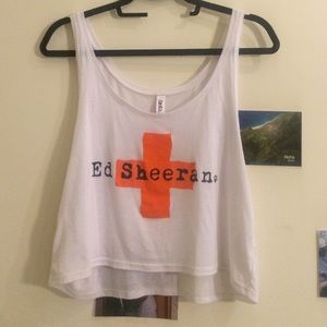 Ed Sheeran Crop Top
