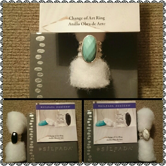 Silpada Change of Art Ring