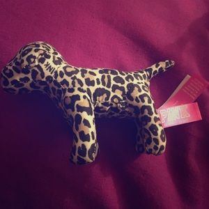 Vs pink leopard mini dog