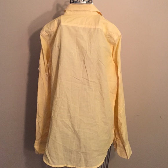 Lauren Ralph Lauren Small Yellow button up - Picture 4 of 4