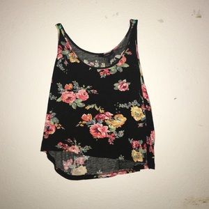 Cute floral crop top from forever 21
