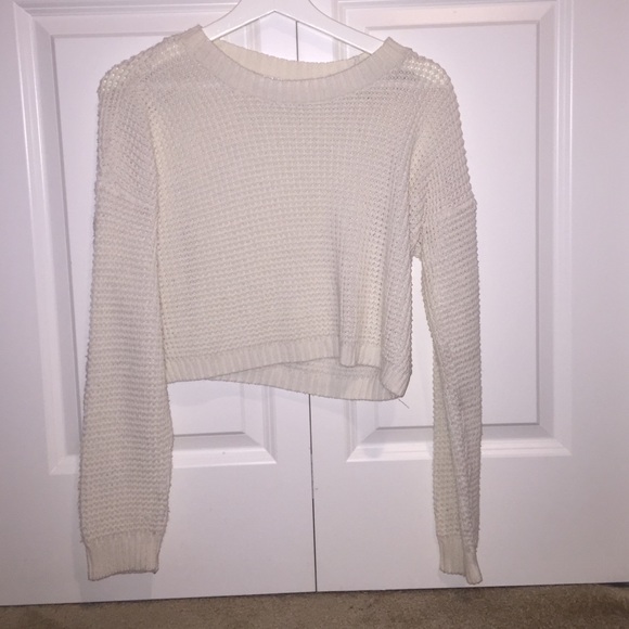 Crop sweater