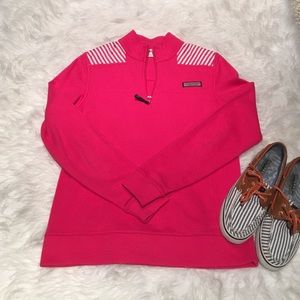 Pink Vineyard Vine Pullover XS