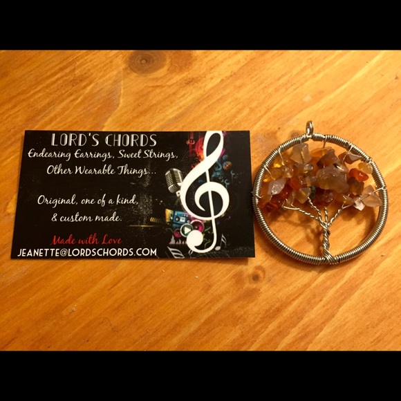 NWOT wire wrapped tree of life pendant - Picture 3 of 4