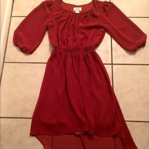 Flowy Red Dress