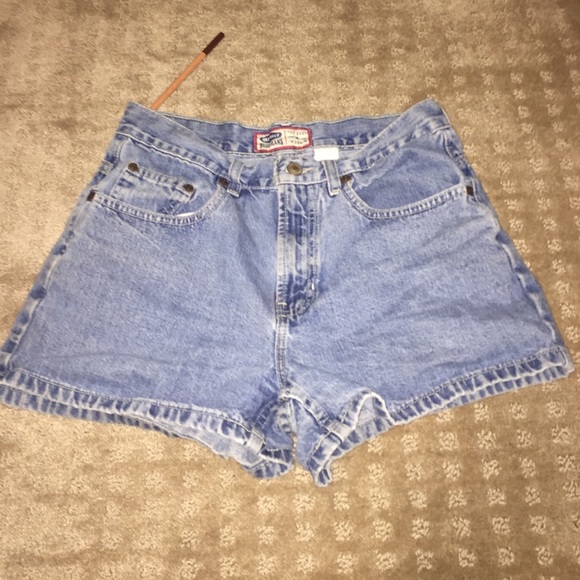 High waisted shorts