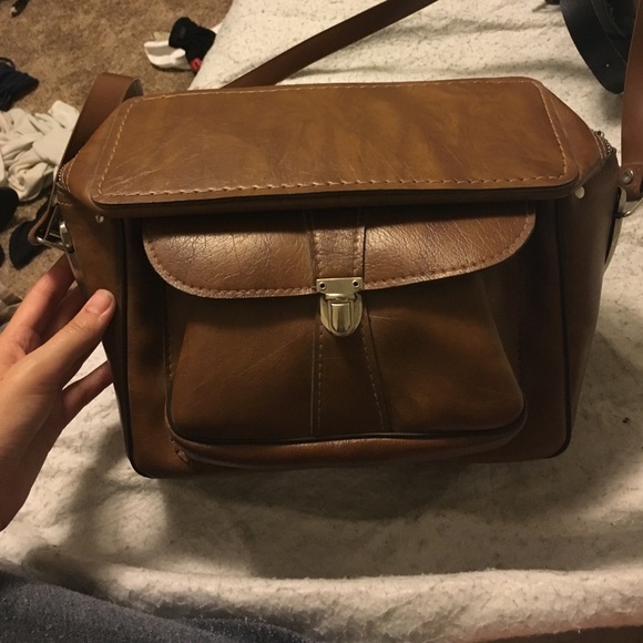 Brown satchel