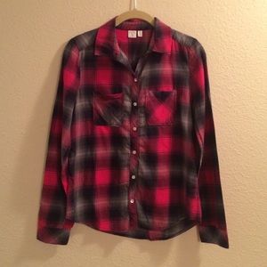 Plaid Button Down Shirt