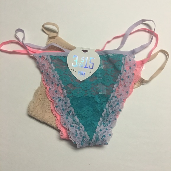 ⚡️️24hr SALE⚡️Victoria's Secret PINK 3-pcs thongs