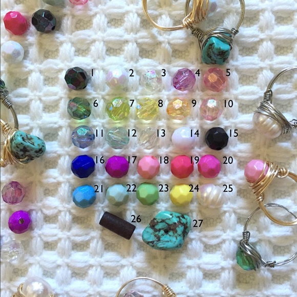 Trendy Gypsy Boho Rings (Handmade) - Picture 2 of 4