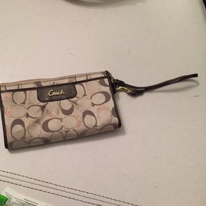 Coach wristlet
