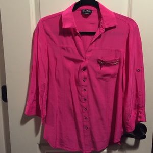 Bebe hot pink top