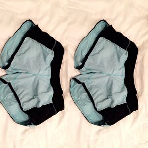 UNIQUE PATTERNED Lululemon running shorts size 4